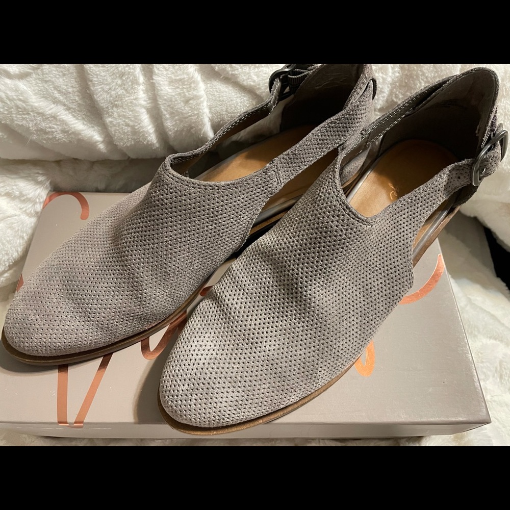 Grey shoes